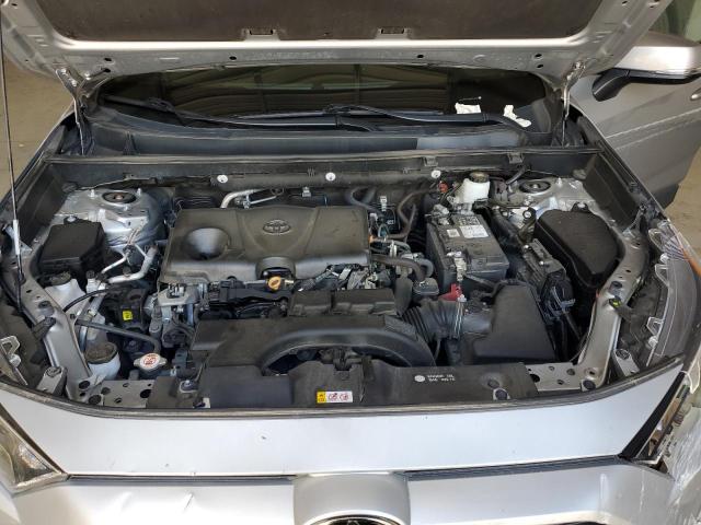 2T3P1RFV7MW186284 - 2021 TOYOTA RAV4 XLE GRAY photo 11