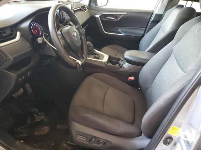 2T3P1RFV7MW186284 - 2021 TOYOTA RAV4 XLE GRAY photo 7