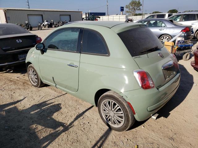 3C3CFFAR0FT690182 - 2015 FIAT 500 POP GREEN photo 2