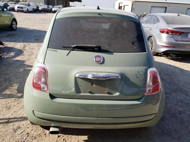 3C3CFFAR0FT690182 - 2015 FIAT 500 POP GREEN photo 6