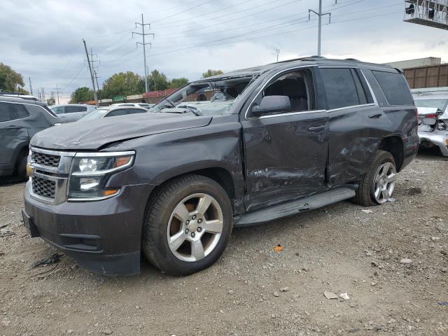 1GNSKAEC1FR282933 - 2015 CHEVROLET TAHOE K1500 LS GRAY photo 1