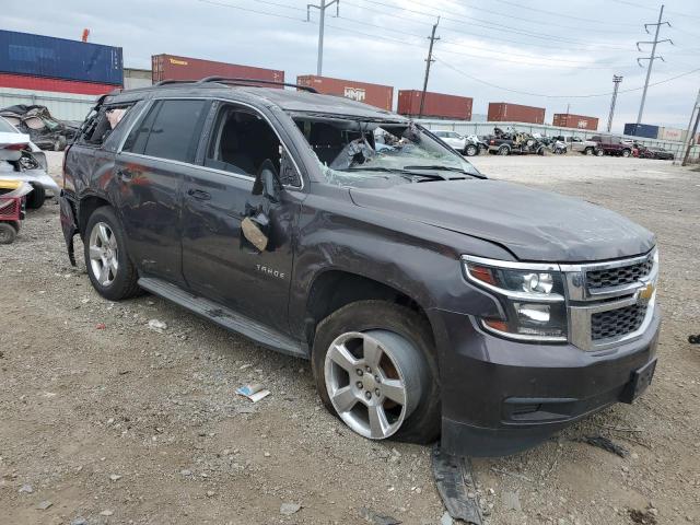 1GNSKAEC1FR282933 - 2015 CHEVROLET TAHOE K1500 LS GRAY photo 4