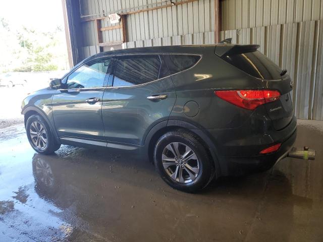 5XYZUDLB9DG062707 - 2013 HYUNDAI SANTA FE S GREEN photo 2