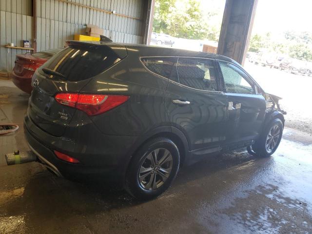 5XYZUDLB9DG062707 - 2013 HYUNDAI SANTA FE S GREEN photo 3