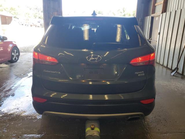 5XYZUDLB9DG062707 - 2013 HYUNDAI SANTA FE S GREEN photo 6