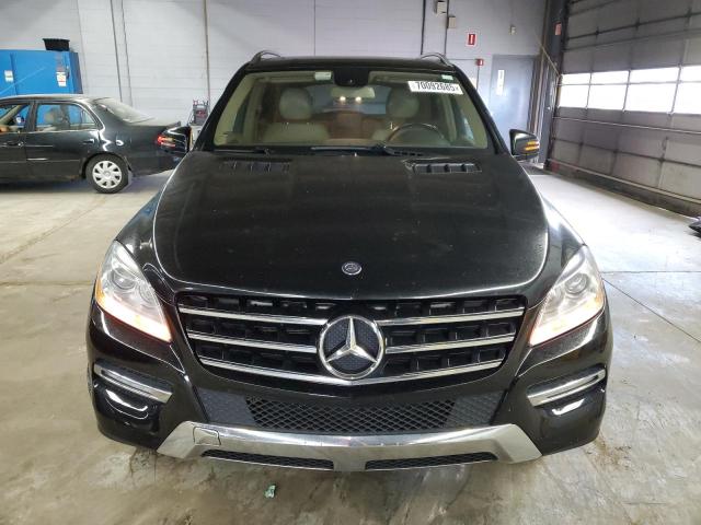 4JGDA5HB7FA613913 - 2015 MERCEDES-BENZ ML 350 4MATIC BLACK photo 5