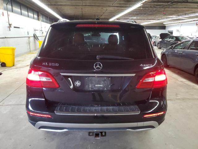 4JGDA5HB7FA613913 - 2015 MERCEDES-BENZ ML 350 4MATIC BLACK photo 6