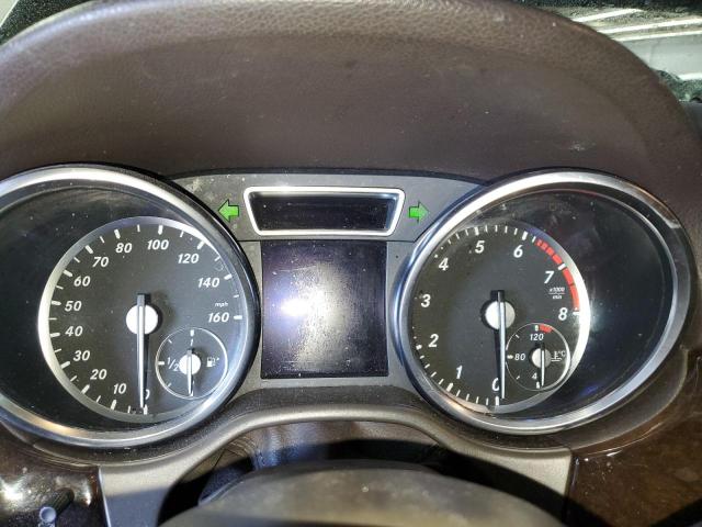 4JGDA5HB7FA613913 - 2015 MERCEDES-BENZ ML 350 4MATIC BLACK photo 9