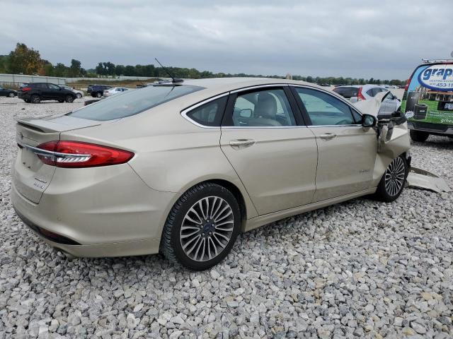 3FA6P0RU0HR399926 - 2017 FORD FUSION TITANIUM HEV TAN photo 3