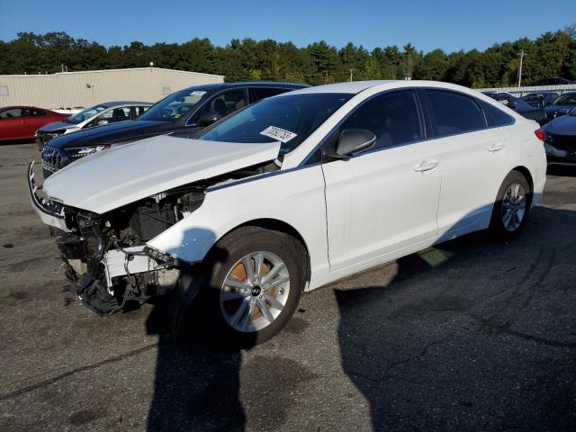 5NPE24AF4HH532702 - 2017 HYUNDAI SONATA SE WHITE photo 1