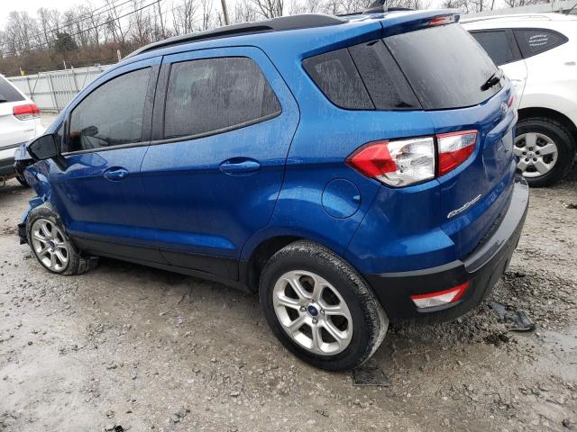 MAJ3S2GE7LC312829 - 2020 FORD ECOSPORT SE BLUE photo 2