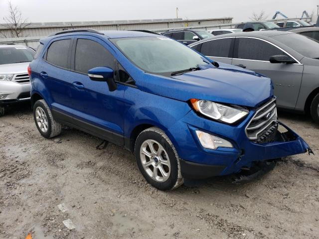 MAJ3S2GE7LC312829 - 2020 FORD ECOSPORT SE BLUE photo 4