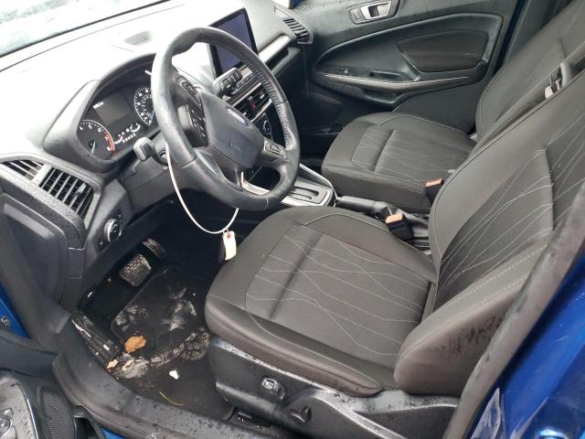 MAJ3S2GE7LC312829 - 2020 FORD ECOSPORT SE BLUE photo 7