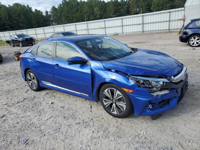 JHMFC1F3XJX002662 - 2018 HONDA CIVIC EX Mavi foto 4