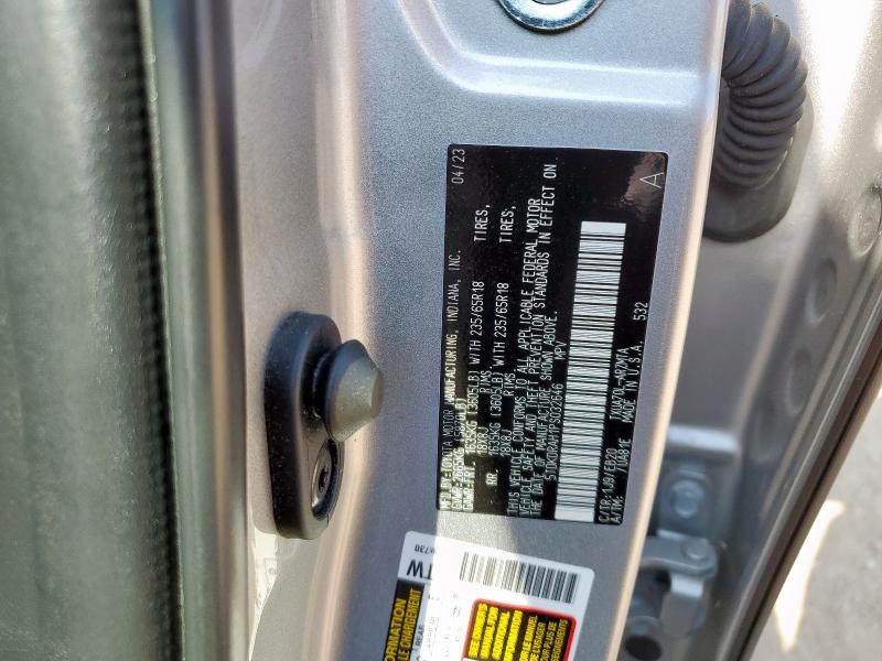 5TDKDRAH1PS032646 - 2023 TOYOTA HIGHLANDER L SILVER photo 13