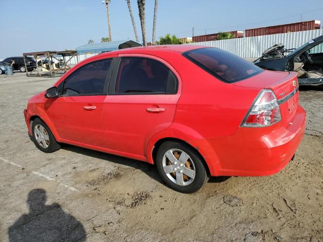 KL1TD5DE7BB160346 - 2011 CHEVROLET AVEO LS Qırmızı foto 2