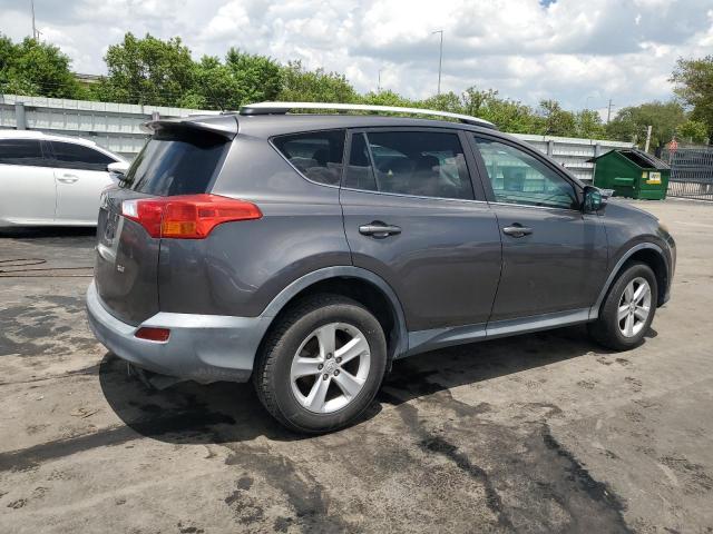 2T3WFREV2EW108043 - 2014 TOYOTA RAV4 XLE ნაცრისფერი ფოტო 3