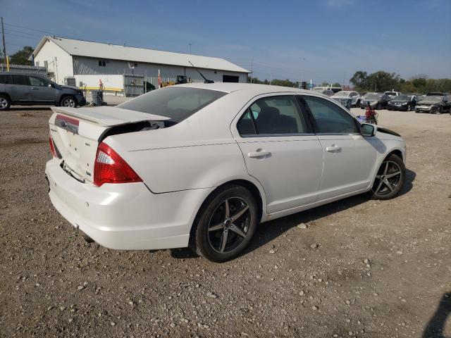 3FAHP0JG6AR209986 - 2010 FORD FUSION SEL WHITE photo 3