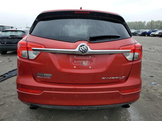 LRBFXESX6GD173178 - 2016 BUICK ENVISION PREMIUM RED photo 6
