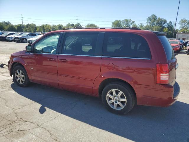 2A8HR54P08R773879 - 2008 CHRYSLER TOWN & COU TOURING RED photo 2