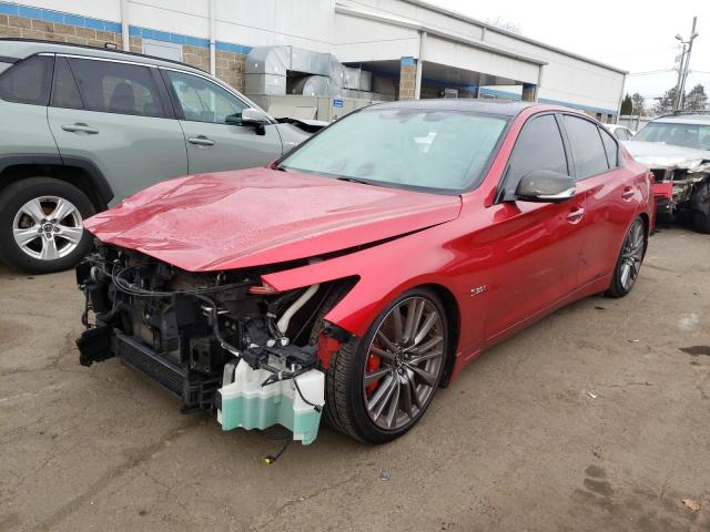 JN1FV7AR7HM871759 - 2017 INFINITI Q50 RED SPORT 400 RED photo 1