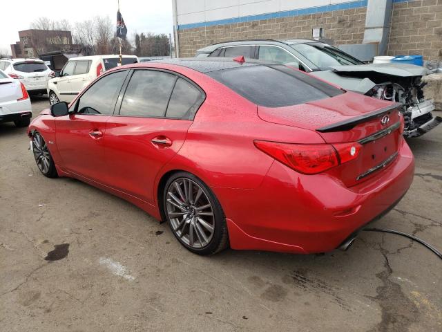 JN1FV7AR7HM871759 - 2017 INFINITI Q50 RED SPORT 400 RED photo 2