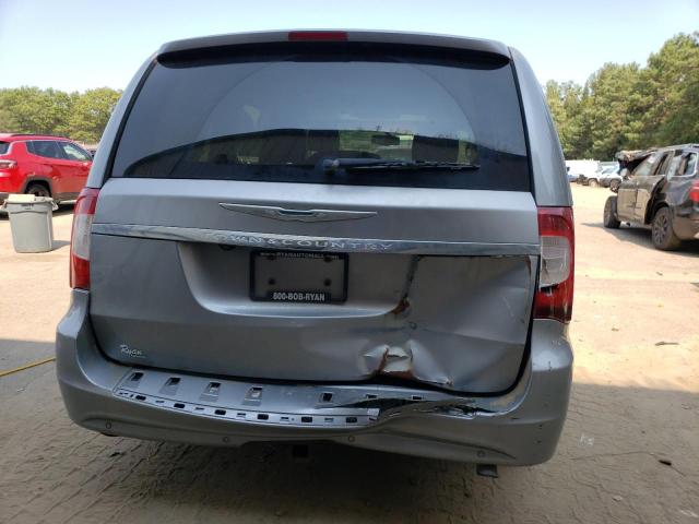 2C4RC1CG2GR303939 - 2016 CHRYSLER TOWN & COU TOURING L SILVER photo 6