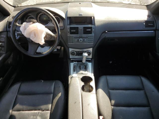 WDDGF5EB3BA525111 - 2011 MERCEDES-BENZ C 300 BLACK photo 8