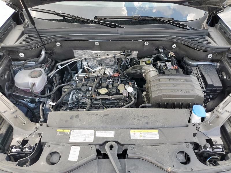 1V2JE2CA4SC204399 - 2025 VOLKSWAGEN ATLAS CROS SE Szary zdjęcie 12