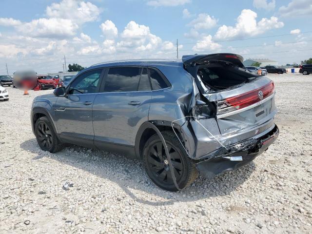 1V2JE2CA4SC204399 - 2025 VOLKSWAGEN ATLAS CROS SE Szary zdjęcie 2