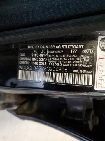 WDDGF8AB2EG206856 - 2014 MERCEDES-BENZ C 300 4MATIC BLACK photo 12