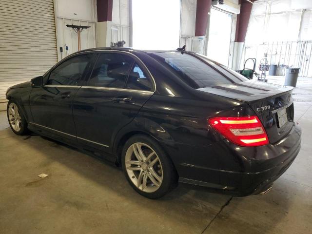 WDDGF8AB2EG206856 - 2014 MERCEDES-BENZ C 300 4MATIC BLACK photo 2