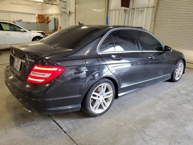 WDDGF8AB2EG206856 - 2014 MERCEDES-BENZ C 300 4MATIC BLACK photo 3
