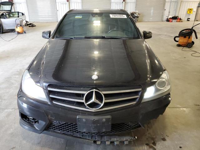 WDDGF8AB2EG206856 - 2014 MERCEDES-BENZ C 300 4MATIC BLACK photo 5