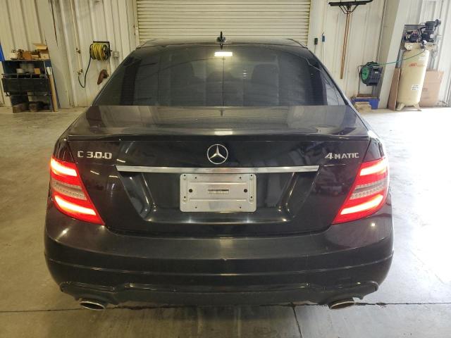 WDDGF8AB2EG206856 - 2014 MERCEDES-BENZ C 300 4MATIC BLACK photo 6