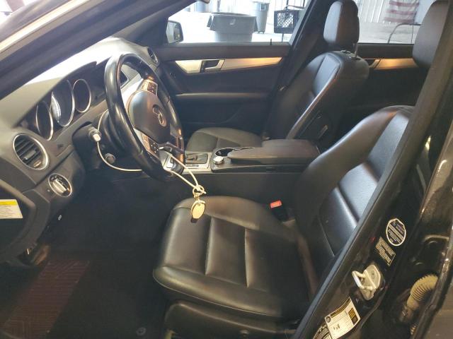 WDDGF8AB2EG206856 - 2014 MERCEDES-BENZ C 300 4MATIC BLACK photo 7