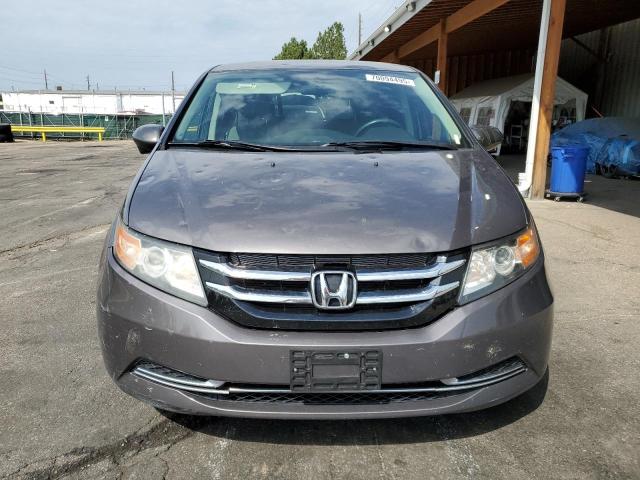 5FNRL5H46FB125663 - 2015 HONDA ODYSSEY EX GRAY photo 5