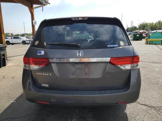 5FNRL5H46FB125663 - 2015 HONDA ODYSSEY EX GRAY photo 6