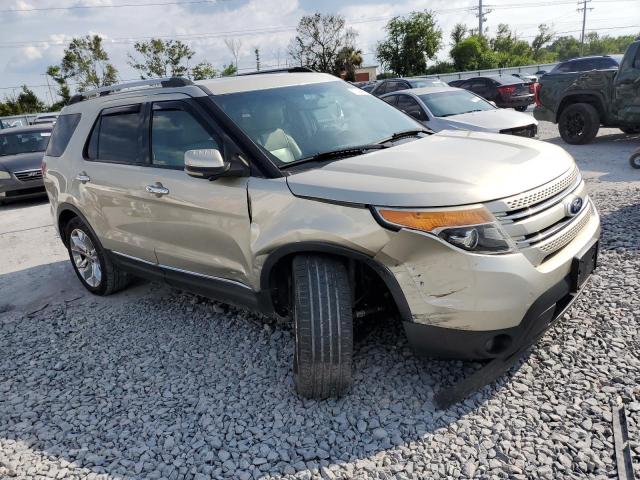 1FMHK7F85BGA09513 - 2011 FORD EXPLORER LIMITED CREAM photo 4