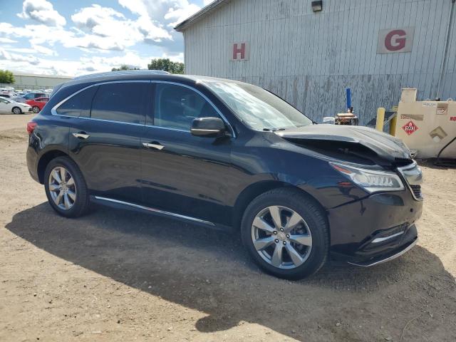 5FRYD4H87FB001700 - 2015 ACURA MDX ADVANCE BLACK photo 4