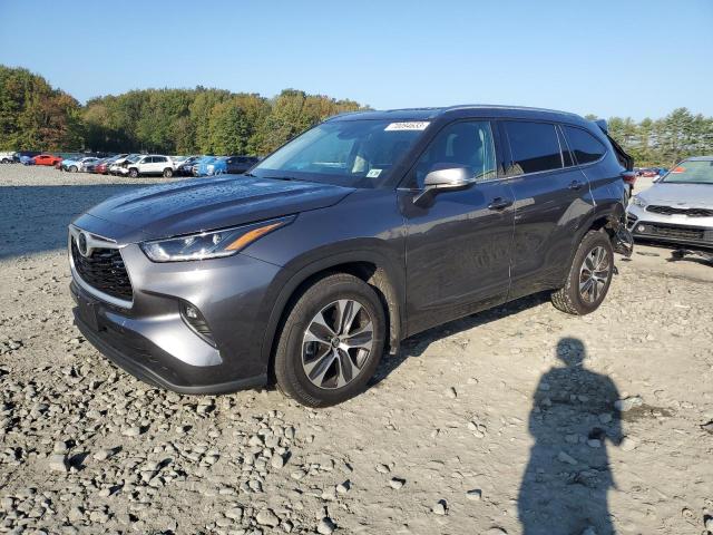 5TDGZRBH9MS105487 - 2021 TOYOTA HIGHLANDER XLE Boz foto 1