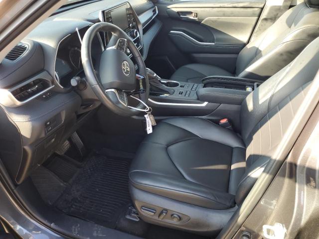 5TDGZRBH9MS105487 - 2021 TOYOTA HIGHLANDER XLE Boz foto 7