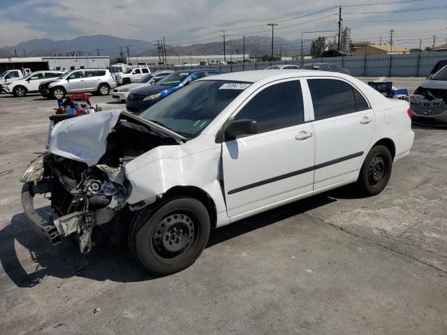 1NXBR32E44Z206957 - 2004 TOYOTA COROLLA CE WHITE photo 1