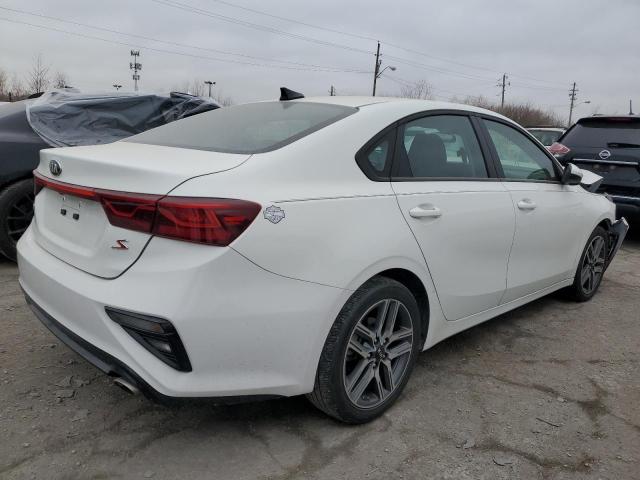 3KPF34AD2KE018505 - 2019 KIA FORTE GT LINE WHITE photo 3