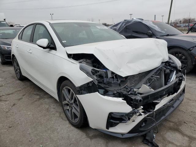 3KPF34AD2KE018505 - 2019 KIA FORTE GT LINE WHITE photo 4