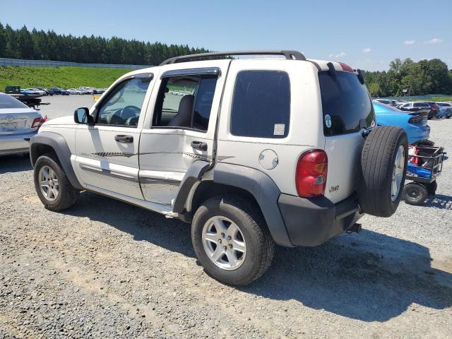 1J4GK48K42W170619 - 2002 JEEP LIBERTY SPORT WHITE photo 2