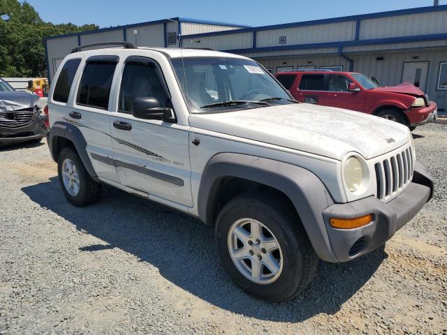 1J4GK48K42W170619 - 2002 JEEP LIBERTY SPORT WHITE photo 4