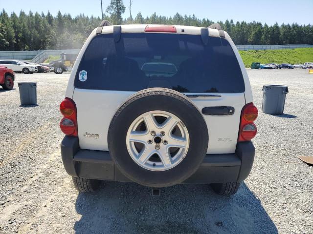 1J4GK48K42W170619 - 2002 JEEP LIBERTY SPORT WHITE photo 6