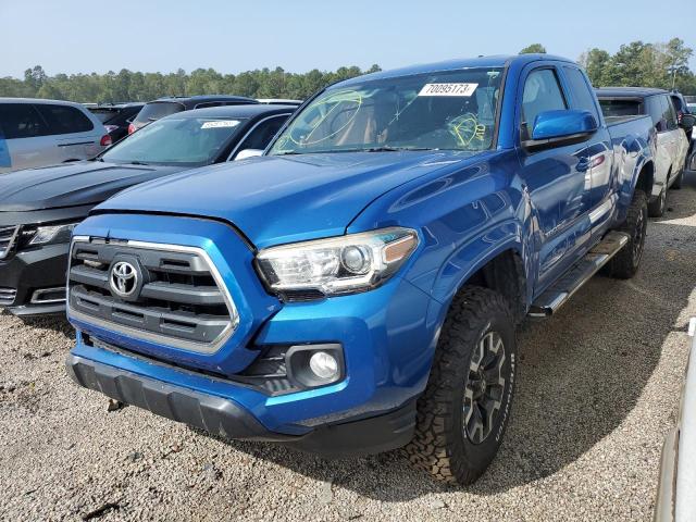 5TFRZ5CN9GX003367 - 2016 TOYOTA TACOMA ACCESS CAB ლურჯი ფოტო 1
