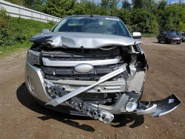 2FMDK4JC1EBA59619 - 2014 FORD EDGE SEL SILVER photo 5